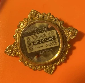 WW1 Souvenir of the Great War October 1914 Sweetheart Brooch/Badge One Pound - Picture 1 of 6