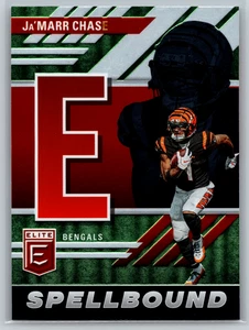 Ja'Marr Chase 2023 Panini Donruss Elite Spellbound E Green SB-JC5 Bengals - Picture 1 of 2