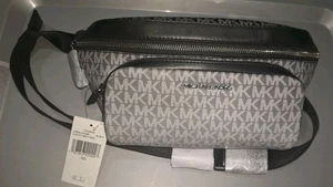 Michael Kors Unisex schwarz Ombre Cooper Utility Gürteltasche/Sling Pack Logo neu mit Etikett $ 328 - Bild 1 von 9