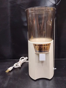 Vintage KitchenAid Coffee Mill Grinder by Hobart Model KCM + Lid TESTED WORKS - Picture 1 of 8