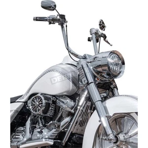 Klock Werks Chrome 1 1/4 in. Klip Hanger Handlebar - KW05-01-8005-C - Picture 1 of 2