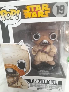 Funko Pop Star Wars Tusken Raider #19 Vinyl Bobble Head New In Box - Picture 1 of 7