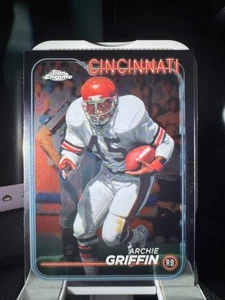 2024 Topps Chrome Football Archie Griffin #26  Bengals - Picture 1 of 2