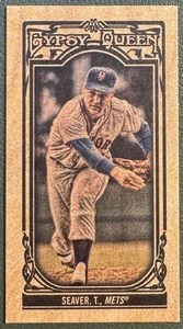 2013 Topps Gypsy Queen Tom Seaver Mini Wood Card #1/5 METS - Picture 1 of 1