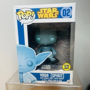 Yoda Glow Pop 02 Spirit - Star Wars Funko Pop! Vinyl 2015 - Vaulted - Picture 1 of 7