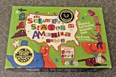Juego The Scrambled States Of America, 8 años en adelante, para 2 - 4 jugadores familia niños Foto 1 de 3