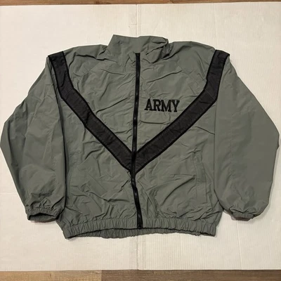 Армейская куртка мужская большая серая IBFU на молнии военная тренировочная нейлоновая вышитая - Изображение 1 из 4