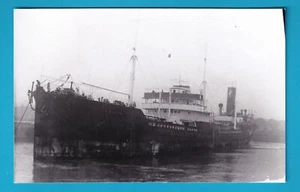 Original PC Size Real Photo Oil Tanker VITROVIA 1926 - Picture 1 of 1