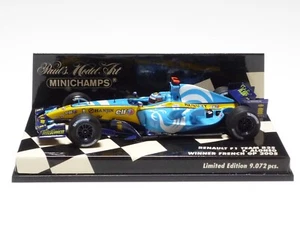 MINICHAMPS 1:43 RENAULT F1 TEAM R25 F. ALONSO WINNER FRENCH GP 2005 - Picture 1 of 4