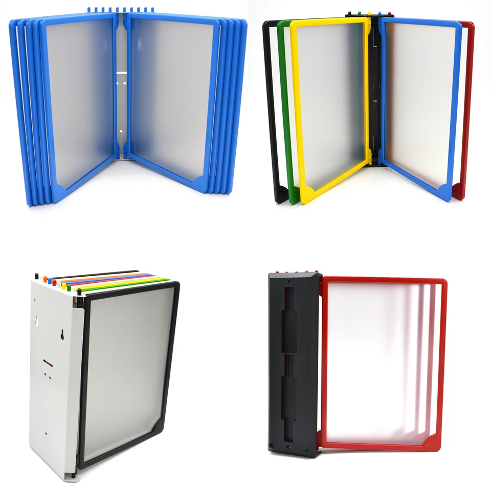 Sichttafelsystem A4 Kassenständer Wandmontage Infoline Wanddisplay 5/10 Rahmen - Bild 1 von 1