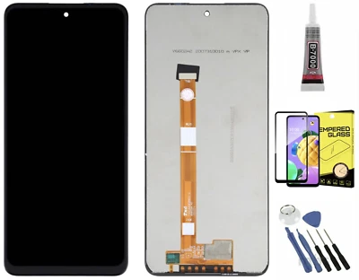 LG K52 Display LCD Touchscreen Front Bildschirm Glas Digitizer Werkzeug Kleber - Bild 1 von 4
