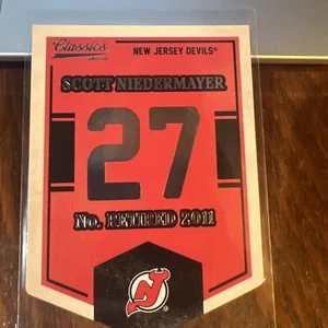 Scott Niedermayer 2012-13 Panini Classics Signatures Banner Numbers #EN46 HOF - Picture 1 of 6