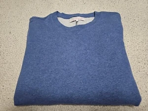 Orlebar Brown Blue Pullover Long Sleeve Terry Everyday Sweatshirt SZ Medium - Picture 1 of 9