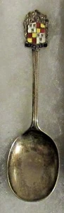 #529) SILVER PLATED TEA SPOON ARNSIDE VILLAGE CUMBRIA NORTH WEST ENGLAND - Picture 1 of 2
