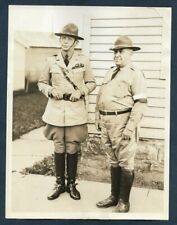 US PEACE TIME COMMANDER MAJ GEN DENNIS E NOLAN & COL G NUGENT 1935 Photo Y 107
