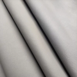 Graues wasserdichtes Känguru-Vollhaut, vollnarbiges veg hellbraunes graues K-Leder - Bild 1 von 5