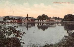 POSTCARD - SCOTLAND - INVERARAY FROM THE EAST - ARGYLL & BUTE - POSTED 1907 - Picture 1 of 2