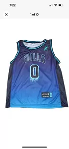 Coby White Sub-Zero Chicago Bulls Player Series Jersey Men's Large NBA SGA 2024 - Picture 1 of 12