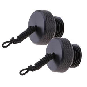 Pack of 2 Threaded Dust Caps - Picture 1 of 4