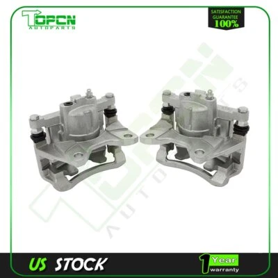 Par de pinzas de freno traseras de 2 piezas para Jeep Liberty Sport 2008 2009 2010 11 12 3,7 L Foto 1 de 3