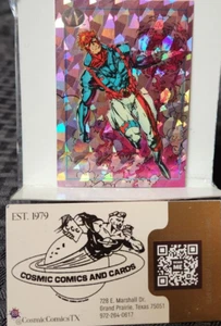 1993 Topps Jim Lee’s Wildcats Prism Spartan Trading Insert Card 4 - Picture 1 of 2