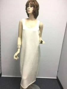St John Knit NWOT Sheath Dress White Size 14 - Picture 1 of 3