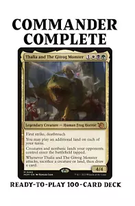Thalia und das Gitrog-Monster LANDFALL SACRIPER MTG maßgeschneidertes Commander-Deck - Bild 1 von 6
