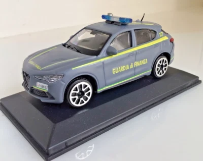 GUARDIA DI FINANZA Nuova Alfa Romeo Stelvio 2.4 4X4 Die Cast Model 1/43 - Immagine 1 di 4