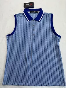 RLX Ralph Lauren Sailboat Printed Sleeveless Golf Polo Women’s Size Large NWT - Bild 1 von 20