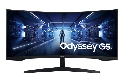 Samsung 34 Zoll Odyssey G5 (G55T) UWQHD 165Hz Gaming Monitor - Bild 1 von 4