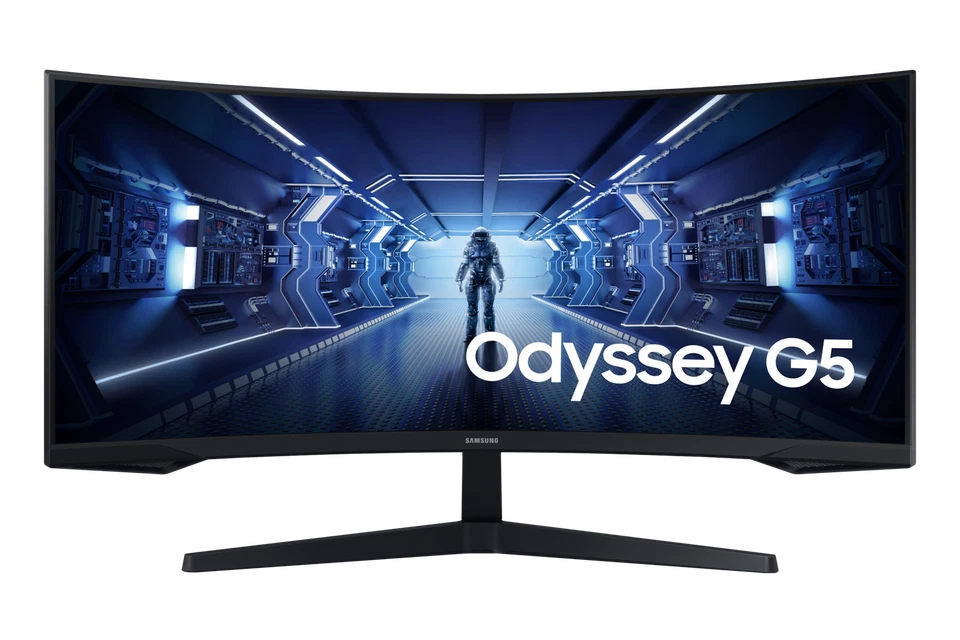 Samsung 34 Zoll Odyssey G5 (G55T) UWQHD 165Hz Gaming Monitor - Bild 1 von 4