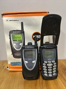 Motorola i1000 Plus (Nextel) Cell Phones (2)iDen PTT - Black - Picture 1 of 9