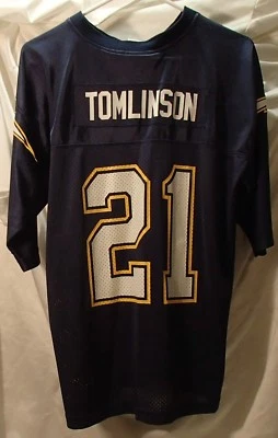 Camiseta de fútbol LaDainian Tomlinson San Diego Chargers Adidas juvenil talla XL Foto 1 de 2