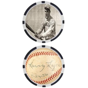 Nap Lajoie SIGNED Baseball Legends Poker Chip - Picture 1 of 2