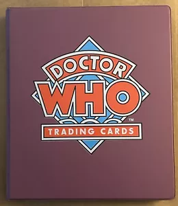 DOCTOR WHO SERIE 1 (Piedra angular) juego de cartas coleccionables, subconjunto, promociones, bonificación, carpeta - Imagen 1 de 6