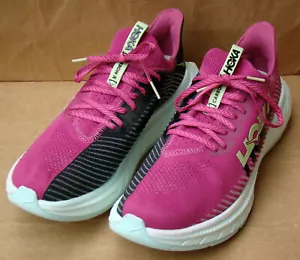 Hoka Carbon X Road Running Sneaker Damen 11B / EU 44 Festival Fuchsia & Schwarz - Bild 1 von 12