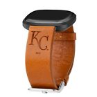 Bracelet de montre en cuir Kansas City Royals pour FitBit Versa et Sense
