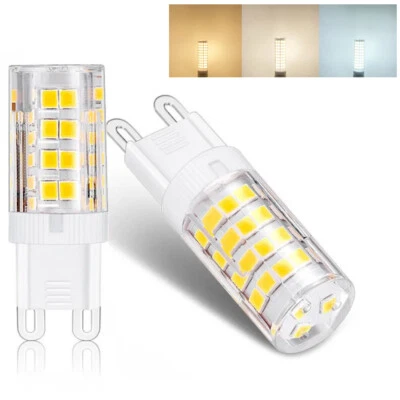 Mini G9 LED Light Bulbs 7W  24W 220V Ceramic 2835 SMD Replace 110W Halogen Lamps - Image 1 of 4