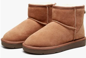Best Gift Choice UGG Classic Ankle Boots- Australian Sheepskin Water Resistant  - Picture 1 of 3