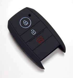 Key Cover For KIA SPORTAGE CEED SORENTO RIO SOUL NIRO 3 button KEYLESS ENTRY 11 - Picture 1 of 4