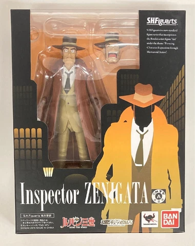 Bandai SH Figuarts Lupin The 3rd Inspector Zenigata Cover