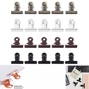 5/10Pcs Binder Clips for Kitchen Food Sealer Clamp Paper Document Ticket Binder - Picture 1 of 14