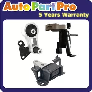 For Ford Fiesta 1.6L 2011 2012-2016 Engine Motor & Manual Trans. Mount Set 3PCS - Picture 1 of 12