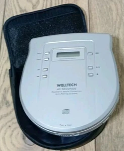 REPRODUCTOR PORTÁTIL WELLTECH 20405 PROTECCIÓN ELECTRÓNICA CONTRA GOLPES REPRODUCTOR DE CD PORTÁTIL - Imagen 1 de 8