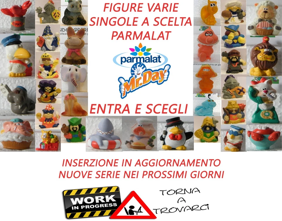 -PARMALAT  - FIGURE SINGOLE A SCELTA - ENTRA E SCEGLI - Immagine 1 di 1
