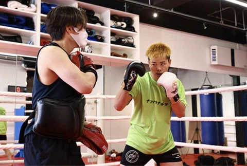 Boxing Gloves Used By Tenshin Nasukawa 14 Oz Cover
