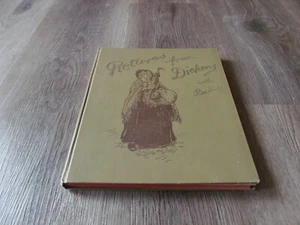 VINTAGE PICTURES FROM DICKENS WITH READINGS HARDCOVER BOOK - Picture 1 of 10