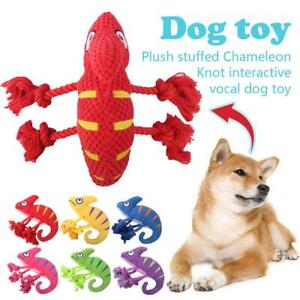 Dog Chew Toy Squeaky Plush Chameleon Toys Interactive W Dog N Toy E T8A0