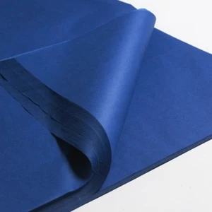BLAU SÄUREFREIES TUCH WICKELPAPIER GRÖSSE 450 X 700 MM 18 X 28 ZOLL - Bild 1 von 1