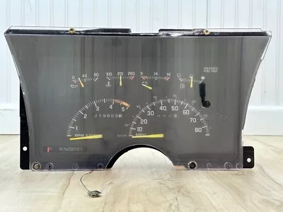1994 Chevy GMC C/K Truck, Suburban OEM INSTRUMENT GAUGE CLUSTER SPEEDO w/TACH - Image 1 of 4